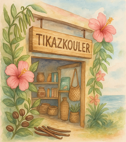 Illustration douce de la boutique